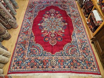 Handgeknoopt perzisch tapijt yazd 370x246 beschikbaar voor biedingen