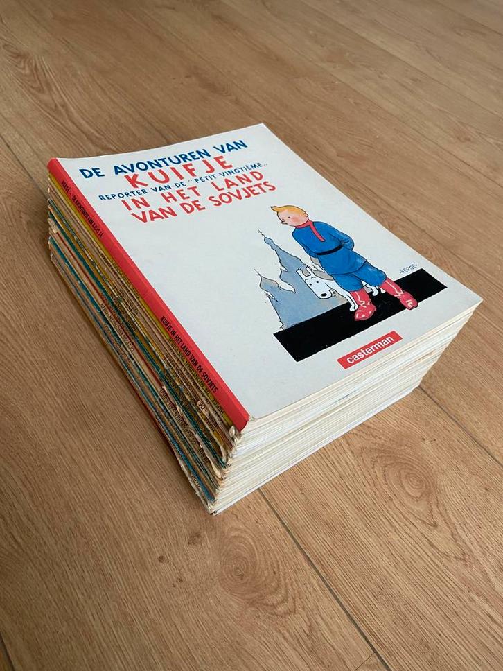 Kuifje reeks compleet 23x, Boeken, Stripboeken, Zo goed als nieuw, Complete serie of reeks, Ophalen of Verzenden