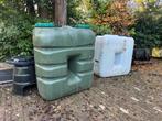 2x Opslag Watertank - 1500 & 2000 Liter, Tuin en Terras, Regentonnen, Ophalen, Kunststof, Gebruikt, Met kraantje