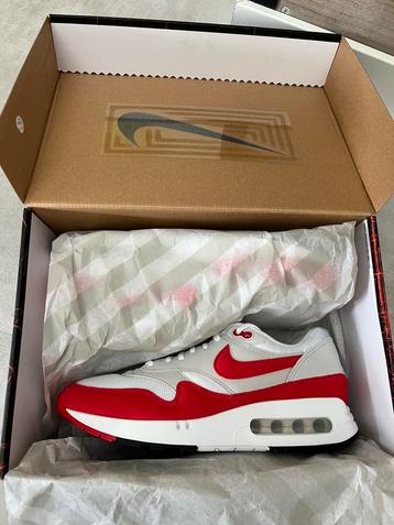 DS Nike Air Max 1 OG ‘86 Big Bubble 43 9.5 University Red beschikbaar voor biedingen