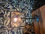 Zwarte schemerlamp (tafellamp), Huis en Inrichting, Lampen | Tafellampen, Ophalen, Zo goed als nieuw, Minder dan 50 cm