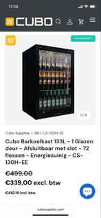 Cubo Barkoelkast 133L - 72 flessen, Witgoed en Apparatuur, Koelkasten en IJskasten, Ophalen