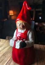 Zweedse Tomte – kerst beeldje – 19 cm vintage jul decoratie, Diversen, Kerst, Ophalen of Verzenden, Zo goed als nieuw