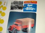 Opel Blitz vrachtwagen bouwplaat €6 schaal 1:24, Hobby en Vrije tijd, Ophalen, Nieuw, Knutselwerk