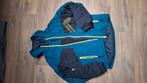 Skijas en skibroek, mt 164 blauw/aqua, Ophalen of Verzenden, Zo goed als nieuw, Jongen of Meisje, Jas