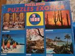Puzzels 5x 1000 stukjes, Ophalen, 500 t/m 1500 stukjes, Zo goed als nieuw