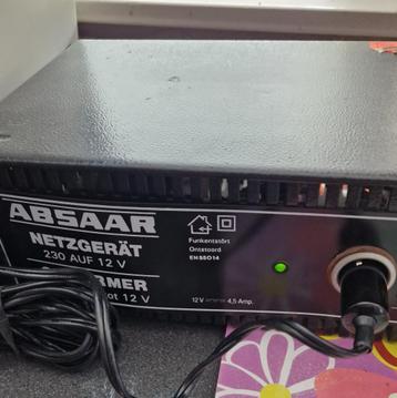 Absaar omvormer 230V naar 12V. beschikbaar voor biedingen