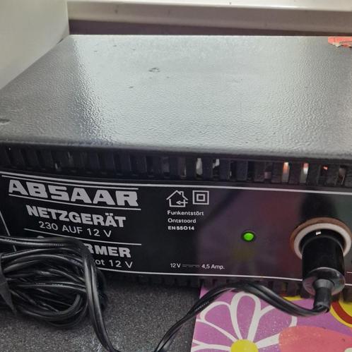 Absaar omvormer 230V naar 12V., Hobby en Vrije tijd, Elektronica-componenten, Gebruikt, Ophalen