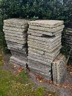 Gratis grindtegels, Tuin en Terras, Ophalen, Gebruikt, Beton, Terrastegels
