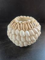 Schelpen waxinelichthouder, Ophalen of Verzenden, Nieuw, Overige materialen, Minder dan 25 cm