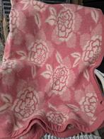 vintage wollendeken roze, Ophalen of Verzenden