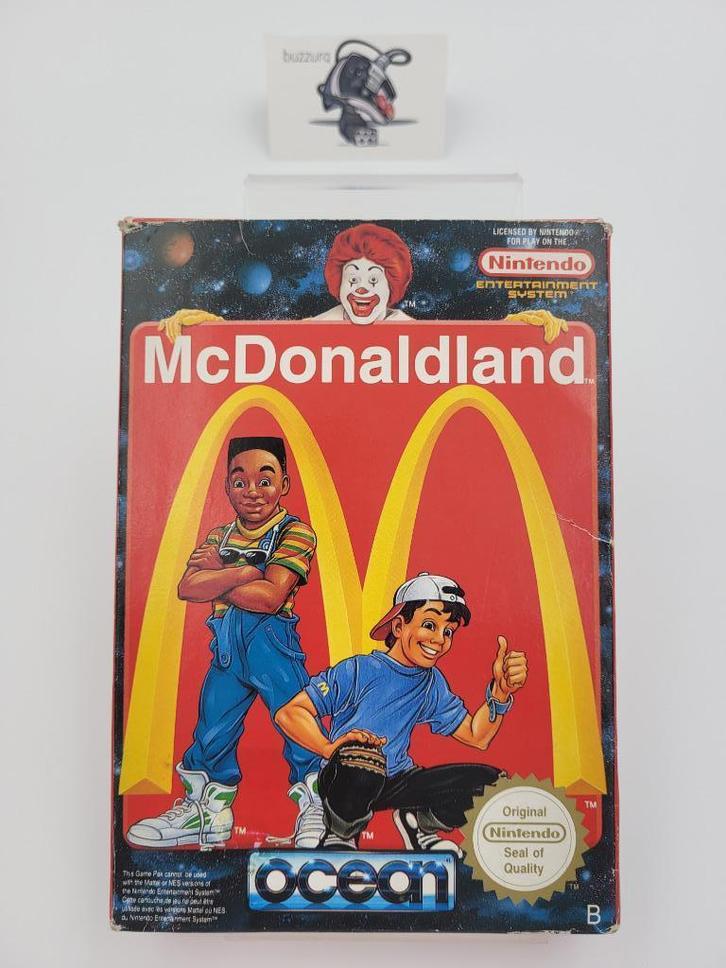 McDonaldland - Nintendo NES - CIB FRA, Spelcomputers en Games, Games | Nintendo NES, Gebruikt, Platform, 2 spelers, Vanaf 3 jaar
