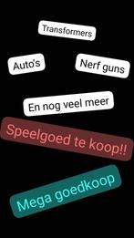 Transformers Nerfs Speelgoed autos voor een klein prijsje, Ophalen of Verzenden, Zo goed als nieuw