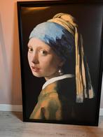 Meisje met de parel canvas schilderij, Huis en Inrichting, Woonaccessoires | Schilderijen, Tekeningen en Foto's, Ophalen, Zo goed als nieuw