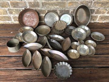 Grote verzameling bak- en chocoladevompjes, 32 stuks beschikbaar voor biedingen