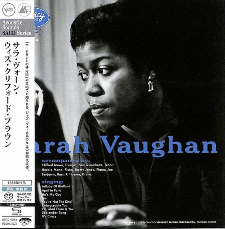 Sarah Vaughan – Sarah Vaughan Feat. Clifford Brown SACD, Cd's en Dvd's, Cd's | Overige Cd's, Zo goed als nieuw, Ophalen of Verzenden