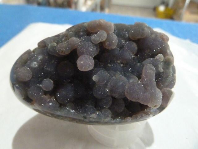 Druif agaat "eivorm" (06), Verzamelen, Mineralen en Fossielen, Ophalen of Verzenden, Mineraal