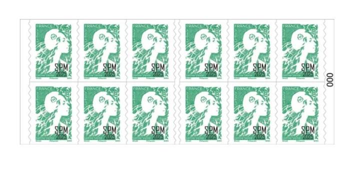 Jrr 2025 Carnet St Pierre et Miquelon - Marianne de l'Avenir, Postzegels en Munten, Postzegels | Europa | Frankrijk, Postfris