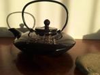 Japanse theepot van aardewerk, 750 ml, Huis en Inrichting, Keuken | Servies, Ophalen of Verzenden, Aardewerk, Overige stijlen