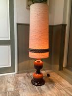 Vintage vloer lamp keramiek ,jaren 70, Ophalen of Verzenden