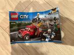 Lego City 60137 politie sleep truck, Ophalen of Verzenden, Zo goed als nieuw, Complete set, Lego