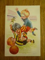 Ansichtkaart - voetballertjes, Ophalen of Verzenden, 1980 tot heden, Gelopen