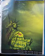 Heineken reclame, Verzamelen, Biermerken, Ophalen of Verzenden, Reclamebord, Plaat of Schild, Heineken