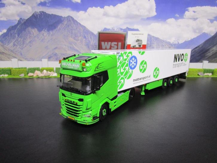 Wsi 01-4728 Heuvelman GSO , Daf XG+, Hobby en Vrije tijd, Modelauto's | 1:50, Nieuw, Bus of Vrachtwagen, Wsi, Ophalen