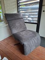 Grijze Relaxstoel - Comfortabel en Stijlvol, Huis en Inrichting, Fauteuils, Ophalen, Gebruikt, 75 tot 100 cm, Metaal