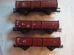 Roco,  4 goederenwagons,  Lima 1 autotransporter, Hobby en Vrije tijd, Modeltreinen | H0, Gelijkstroom, Wagon, Ophalen of Verzenden