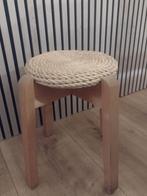 Scandinavisch Mid Century Krukje, Riet of Rotan, Gebruikt, Bruin, Unknown