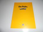 brochure Volkswagen Polo driedeurs  1985, Ophalen of Verzenden, Zo goed als nieuw, Overige merken
