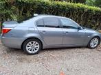 BMW 5-Serie 2.5 I 523 AUT 2007 Grijs, Auto's, Achterwielaandrijving, Zwart, Leder, Sedan