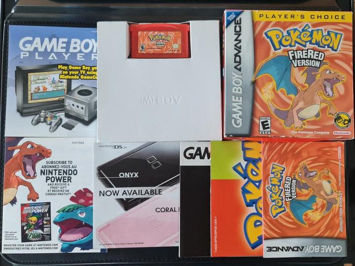 Pokemon FireRed USA Compleet in Doos (CIB), Spelcomputers en Games, Games | Nintendo Game Boy, Gebruikt, Role Playing Game (Rpg)