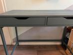 Blauw bureau Alex (ikea), Ophalen, Zo goed als nieuw, Bureau