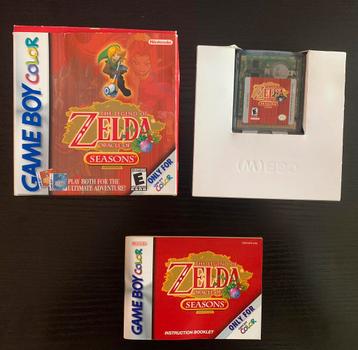 Zelda Oracle of Seasons GBC orgineel beschikbaar voor biedingen