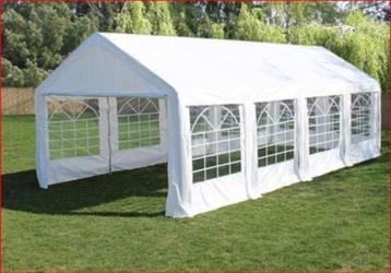 4x8 m Paviljoen/Biertent / Carport / Partytent Stalen Frame!