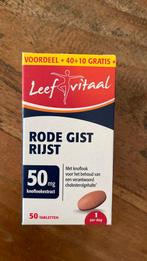 50 tabletten Leef Vitaal Rode Gist, nw!, Ophalen of Verzenden, Nieuw, Overige typen