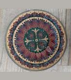 Geëmailleerde Wandbord messing emalie sierbord mandala 165mm, Ophalen of Verzenden