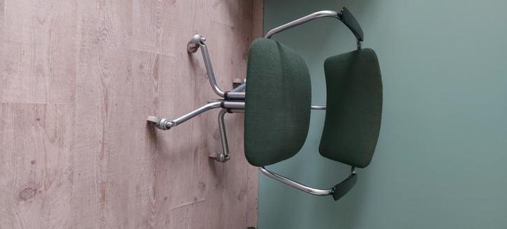 Gispen burostoel in perfecte staat, Huis en Inrichting, Stoelen, Gebruikt, Eén, Metaal, Stof, Overige kleuren, Ophalen