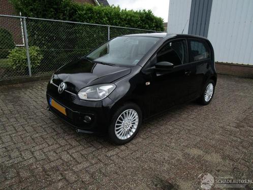 Volkswagen up! Automaat Navi Airco 5-Drs (bj 2012), Auto diversen, Schadeauto's, Automaat, Benzine, Overige carrosserieën, Zwart