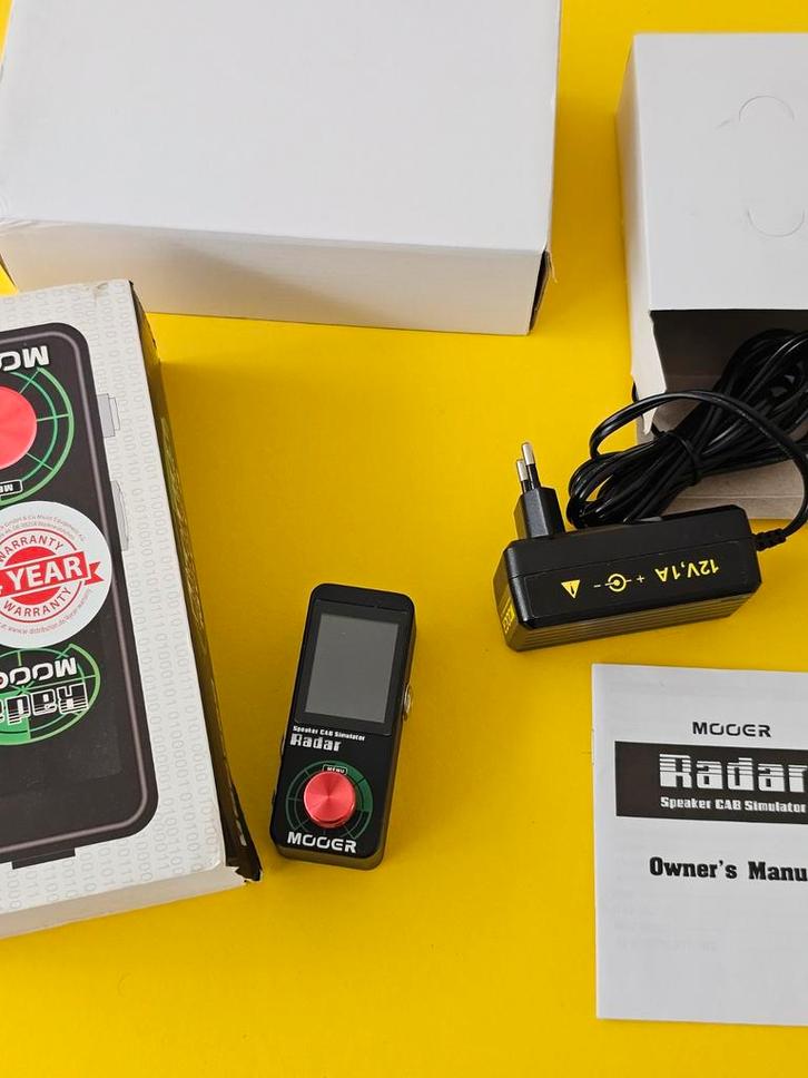 Mooer Radar Speaker Cab Simulator, Muziek en Instrumenten, Effecten, Zo goed als nieuw, Overige typen, Ophalen of Verzenden