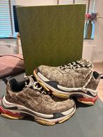 Gucci Balenciaga Sneakers - ZGAN, Ophalen of Verzenden, Zo goed als nieuw, Bruin, Sneakers of Gympen