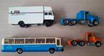 Set metalen modellen 1:87, Hobby en Vrije tijd, Ophalen of Verzenden, Gebruikt, Bus of Vrachtwagen