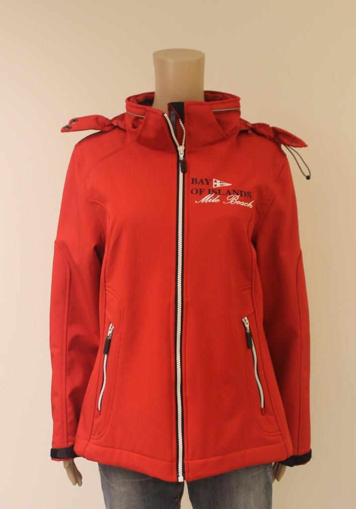 Human Nature rode jas maat L, Kleding | Dames, Jassen | Winter, Zo goed als nieuw, Maat 42/44 (L), Rood, Ophalen of Verzenden