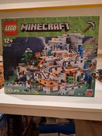 lego 21137, the mountain cave, minecraft, Kinderen en Baby's, Speelgoed | Duplo en Lego, Ophalen of Verzenden, Nieuw, Complete set