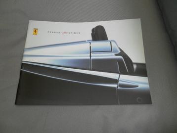 Ferrari 360 Spider Prestige Brochure beschikbaar voor biedingen