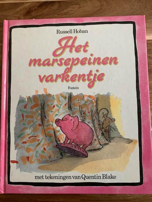 Het marsepeinen varkentje - Russell Hoban & Quentin Blake, Boeken, Kinderboeken | Jeugd | onder 10 jaar, Gelezen, Ophalen of Verzenden