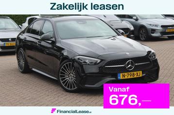 Mercedes-Benz C-Klasse 180 AMG Line / Camera / Leder&Alcanta beschikbaar voor biedingen