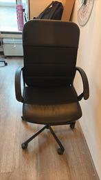 Ikea bureau stoel zwart renberget, Huis en Inrichting, Ophalen, Zo goed als nieuw, Zwart, Bureaustoel